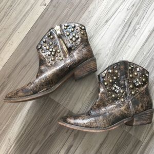 Nadara Jeweled Cowboy Boots